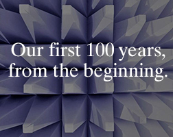 Our first 100 years from the beginning
