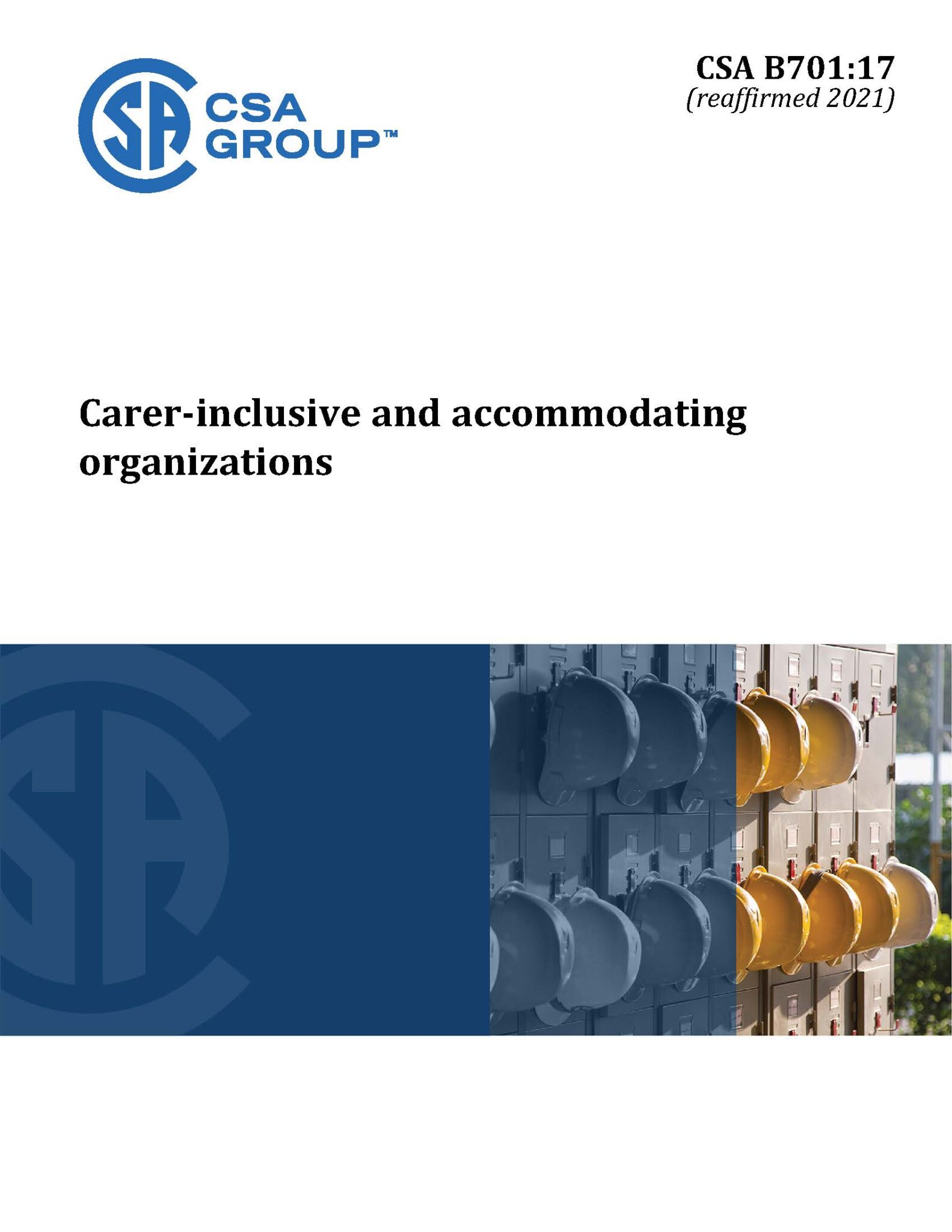 B701-17 - Carer-inclusive and accommodating organizations