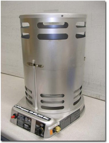 Portable propane heater