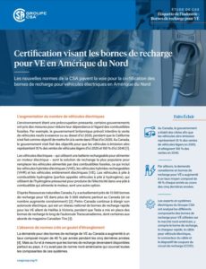 Certification visant les bornes de recharge pour VE en Amérique du Nord - Thumbnail