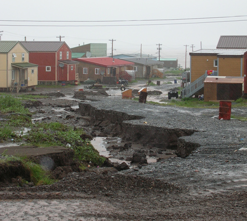 Impact of climate change on Northern community drainage systems