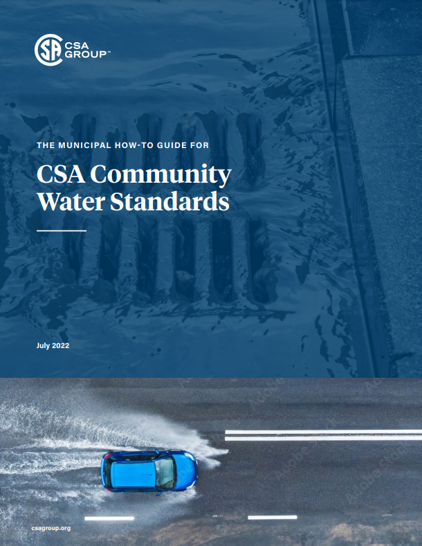 Featured Image. Municipal How-to Guide for CSA Community Water Standards