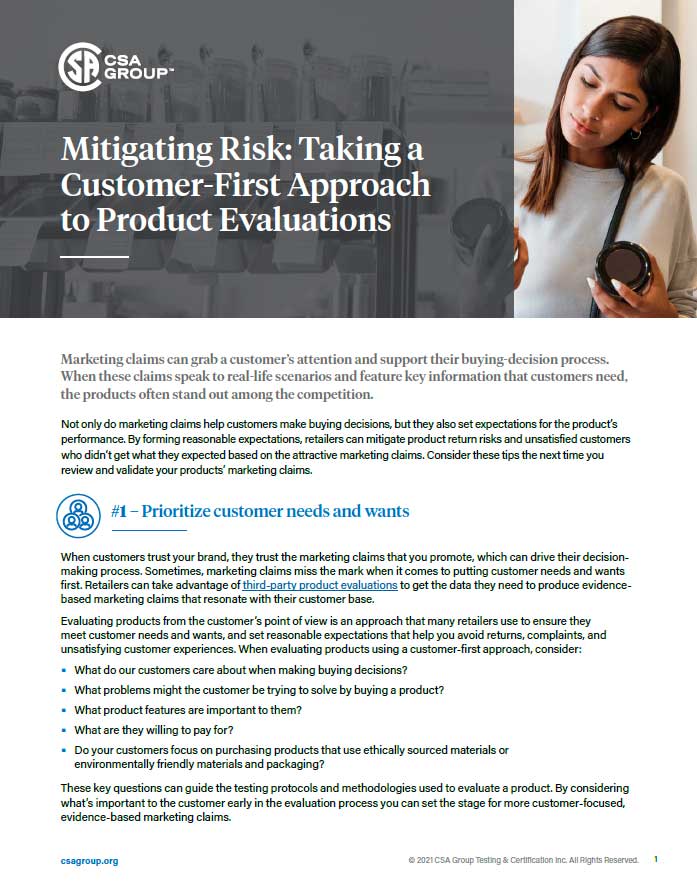 Image of the Article Cover for Customer-First Approach to Product Evaluations