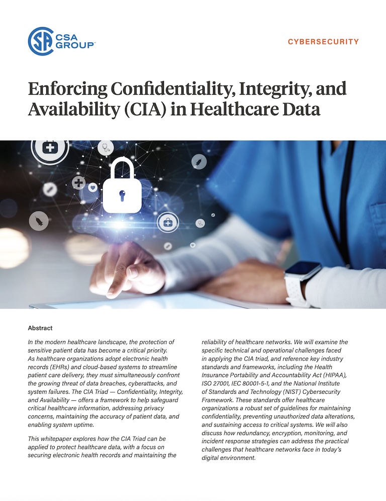 Cybersecurity – CSA Group