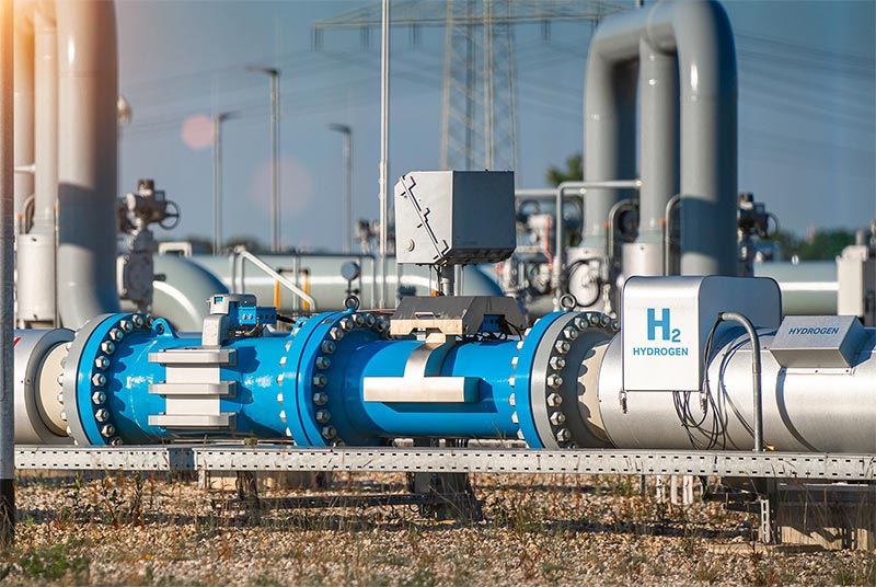 Featured Image. Hydrogen pipeline