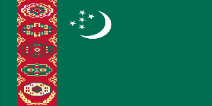 Turkmenistan Flag